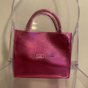 Brandon Blackwood End Systemic Racism (ESR) Tote Metallic Pink